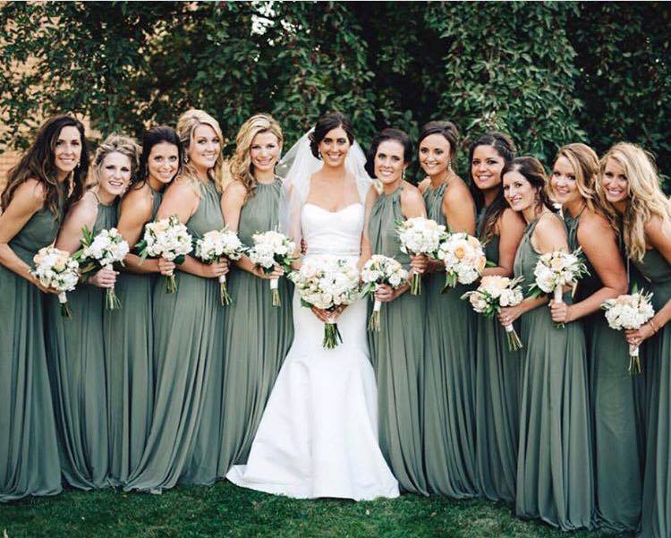Green Bridesmaids Dresses Online and Afterpay: The Dessy Group and ...