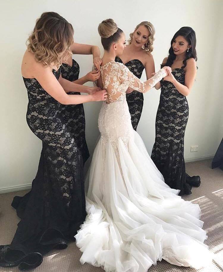 33 of the Best Elegant Lace Bridesmaid Dresses - hitched.co.uk